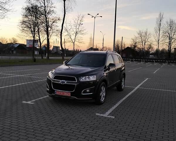 Черный Шевроле Каптива, объемом двигателя 2.2 л и пробегом 166 тыс. км за 11700 $, фото 1 на Automoto.ua