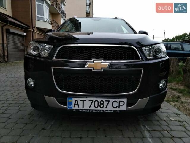 Черный Шевроле Каптива, объемом двигателя 2.2 л и пробегом 153 тыс. км за 12700 $, фото 1 на Automoto.ua