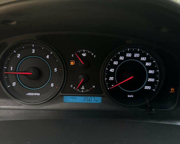 Черный Шевроле Каптива, объемом двигателя 2.2 л и пробегом 350 тыс. км за 10000 $, фото 19 на Automoto.ua