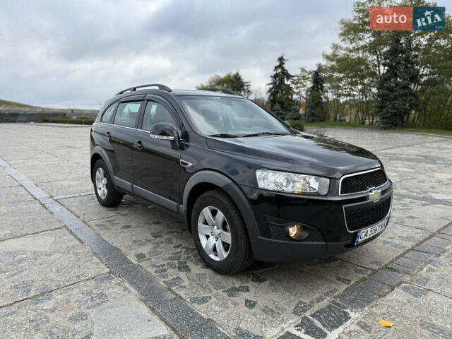 Черный Шевроле Каптива, объемом двигателя 2.2 л и пробегом 172 тыс. км за 10500 $, фото 1 на Automoto.ua