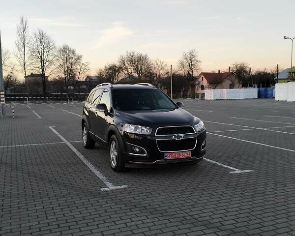 Черный Шевроле Каптива, объемом двигателя 2.2 л и пробегом 166 тыс. км за 11700 $, фото 2 на Automoto.ua