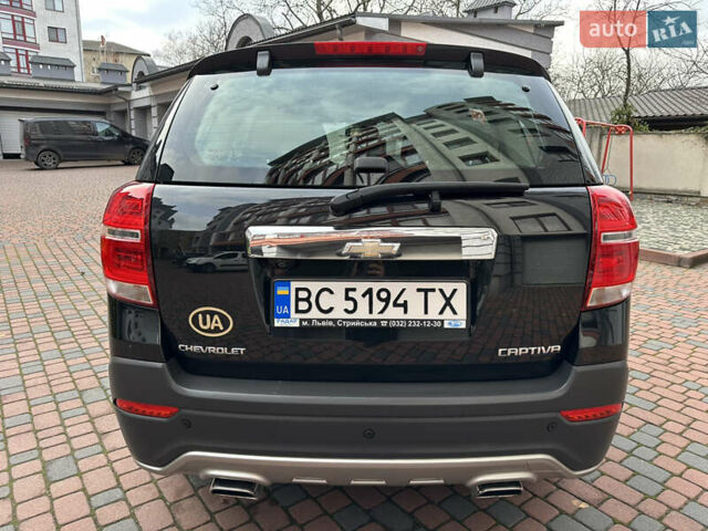 Черный Шевроле Каптива, объемом двигателя 2.38 л и пробегом 210 тыс. км за 11350 $, фото 92 на Automoto.ua