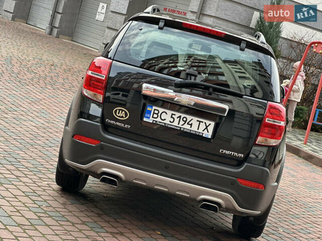 Черный Шевроле Каптива, объемом двигателя 2.38 л и пробегом 210 тыс. км за 11350 $, фото 9 на Automoto.ua