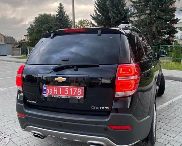 Черный Шевроле Каптива, объемом двигателя 2.2 л и пробегом 233 тыс. км за 12750 $, фото 6 на Automoto.ua