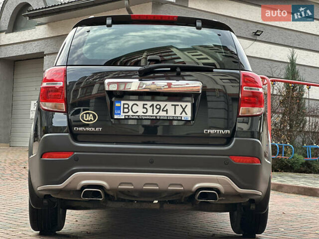 Черный Шевроле Каптива, объемом двигателя 2.38 л и пробегом 210 тыс. км за 11350 $, фото 17 на Automoto.ua