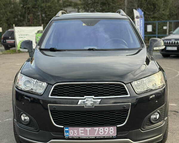 Черный Шевроле Каптива, объемом двигателя 2.23 л и пробегом 200 тыс. км за 11999 $, фото 1 на Automoto.ua