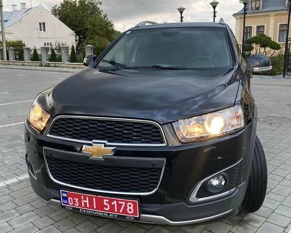 Черный Шевроле Каптива, объемом двигателя 2.2 л и пробегом 233 тыс. км за 12750 $, фото 8 на Automoto.ua