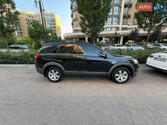 Черный Шевроле Каптива, объемом двигателя 2.23 л и пробегом 133 тыс. км за 13200 $, фото 8 на Automoto.ua