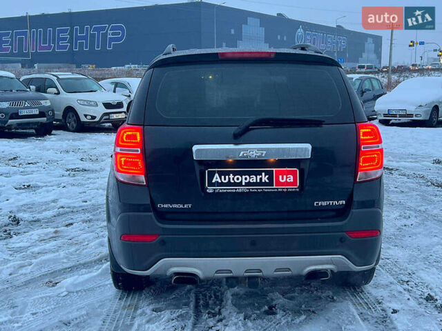 Черный Шевроле Каптива, объемом двигателя 2.2 л и пробегом 157 тыс. км за 12990 $, фото 8 на Automoto.ua