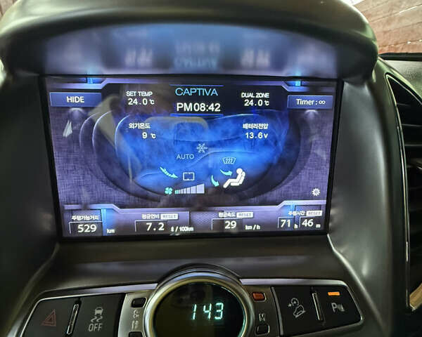 Черный Шевроле Каптива, объемом двигателя 2.2 л и пробегом 113 тыс. км за 12900 $, фото 13 на Automoto.ua