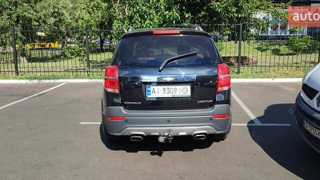Черный Шевроле Каптива, объемом двигателя 2.23 л и пробегом 242 тыс. км за 15200 $, фото 8 на Automoto.ua