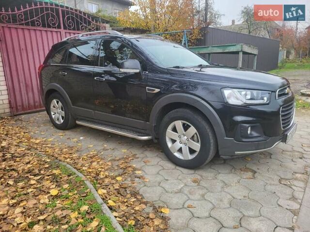 Черный Шевроле Каптива, объемом двигателя 2.38 л и пробегом 172 тыс. км за 11000 $, фото 6 на Automoto.ua