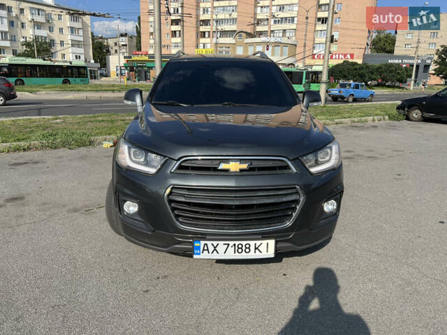 Черный Шевроле Каптива, объемом двигателя 2.38 л и пробегом 135 тыс. км за 12200 $, фото 1 на Automoto.ua