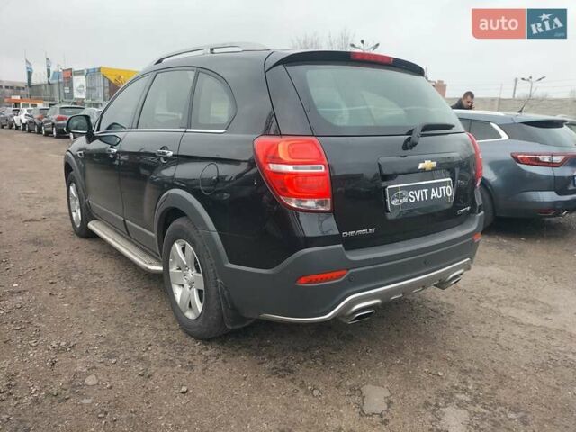 Черный Шевроле Каптива, объемом двигателя 2.38 л и пробегом 172 тыс. км за 12000 $, фото 5 на Automoto.ua