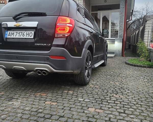 Черный Шевроле Каптива, объемом двигателя 2 л и пробегом 164 тыс. км за 13500 $, фото 6 на Automoto.ua