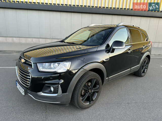 Черный Шевроле Каптива, объемом двигателя 2.23 л и пробегом 203 тыс. км за 17900 $, фото 8 на Automoto.ua