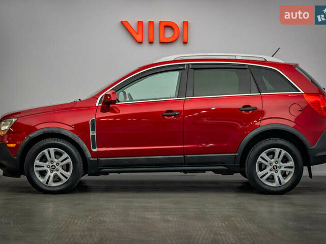 Красный Шевроле Каптива, объемом двигателя 2.4 л и пробегом 207 тыс. км за 9270 $, фото 2 на Automoto.ua