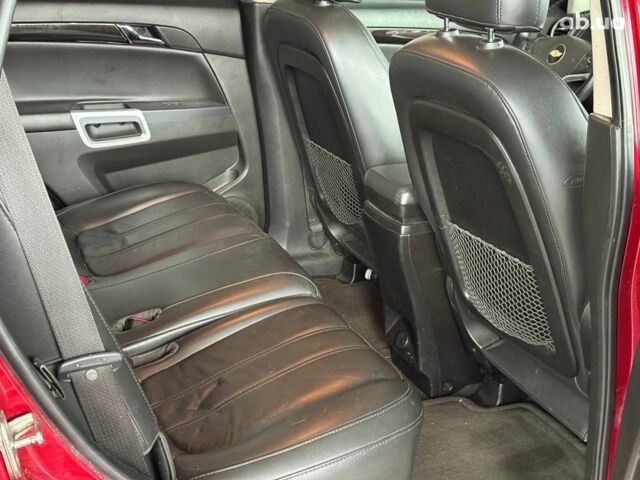 Красный Шевроле Каптива, объемом двигателя 2.4 л и пробегом 120 тыс. км за 8990 $, фото 16 на Automoto.ua