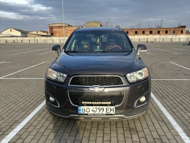 Серый Шевроле Каптива, объемом двигателя 2.2 л и пробегом 212 тыс. км за 12700 $, фото 1 на Automoto.ua