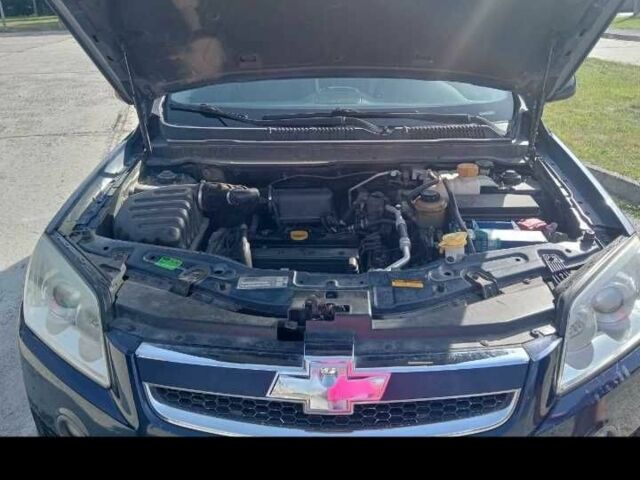 Синий Шевроле Каптива, объемом двигателя 2.4 л и пробегом 205 тыс. км за 7300 $, фото 5 на Automoto.ua