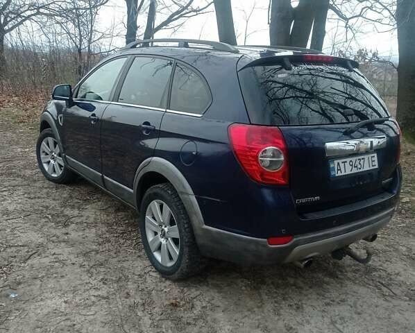 Синий Шевроле Каптива, объемом двигателя 2 л и пробегом 307 тыс. км за 8200 $, фото 8 на Automoto.ua