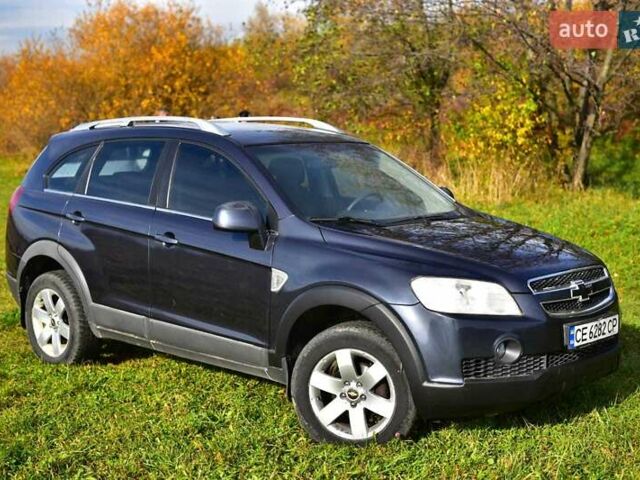 Синий Шевроле Каптива, объемом двигателя 2.4 л и пробегом 322 тыс. км за 7200 $, фото 6 на Automoto.ua