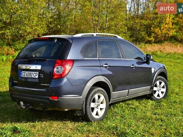 Синий Шевроле Каптива, объемом двигателя 2.4 л и пробегом 322 тыс. км за 7200 $, фото 7 на Automoto.ua
