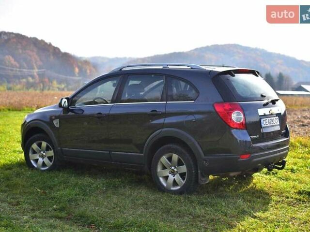 Синий Шевроле Каптива, объемом двигателя 2.4 л и пробегом 322 тыс. км за 7200 $, фото 12 на Automoto.ua