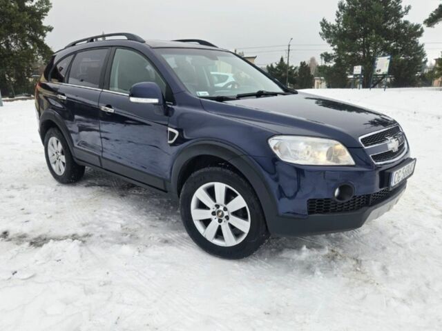 Синій Шевроле Каптіва, об'ємом двигуна 2 л та пробігом 180 тис. км за 3450 $, фото 1 на Automoto.ua