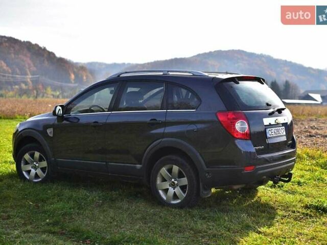 Синий Шевроле Каптива, объемом двигателя 2.4 л и пробегом 322 тыс. км за 7200 $, фото 5 на Automoto.ua