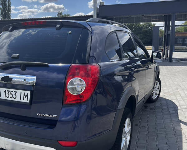Синий Шевроле Каптива, объемом двигателя 2.4 л и пробегом 280 тыс. км за 6500 $, фото 6 на Automoto.ua