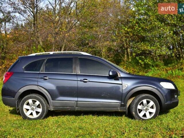 Синий Шевроле Каптива, объемом двигателя 2.4 л и пробегом 322 тыс. км за 7200 $, фото 9 на Automoto.ua