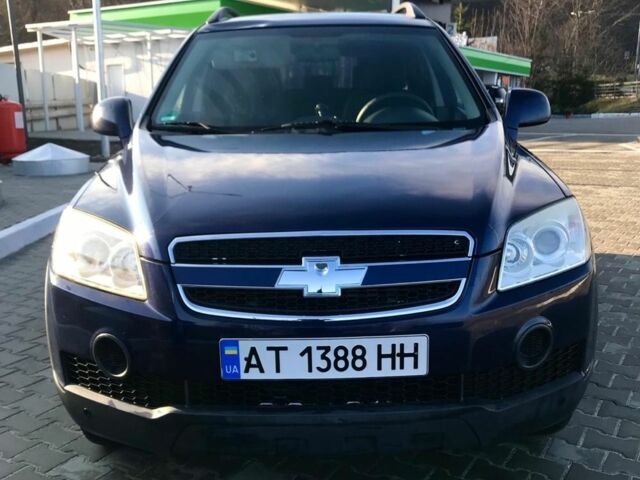 Синий Шевроле Каптива, объемом двигателя 2 л и пробегом 164 тыс. км за 7500 $, фото 5 на Automoto.ua