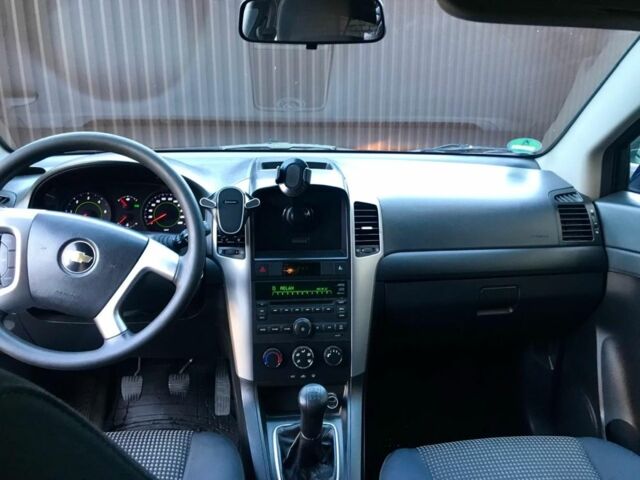 Синий Шевроле Каптива, объемом двигателя 2 л и пробегом 164 тыс. км за 7500 $, фото 15 на Automoto.ua