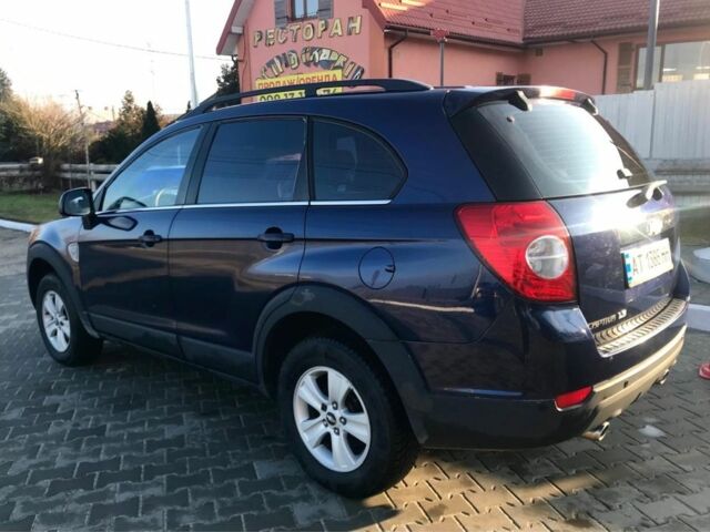 Синий Шевроле Каптива, объемом двигателя 2 л и пробегом 164 тыс. км за 7500 $, фото 7 на Automoto.ua