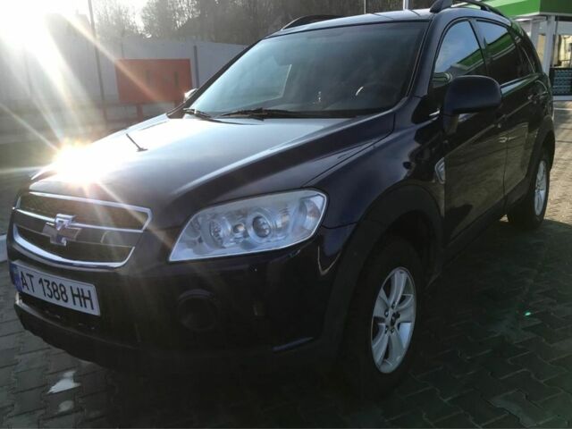 Синий Шевроле Каптива, объемом двигателя 2 л и пробегом 164 тыс. км за 7500 $, фото 6 на Automoto.ua