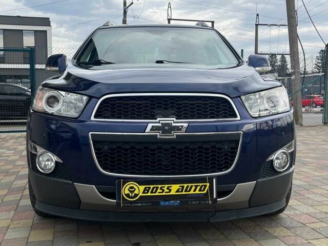 Синий Шевроле Каптива, объемом двигателя 2.2 л и пробегом 155 тыс. км за 12650 $, фото 1 на Automoto.ua