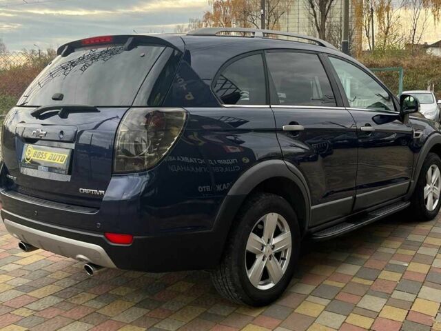 Синий Шевроле Каптива, объемом двигателя 2.2 л и пробегом 155 тыс. км за 12650 $, фото 6 на Automoto.ua