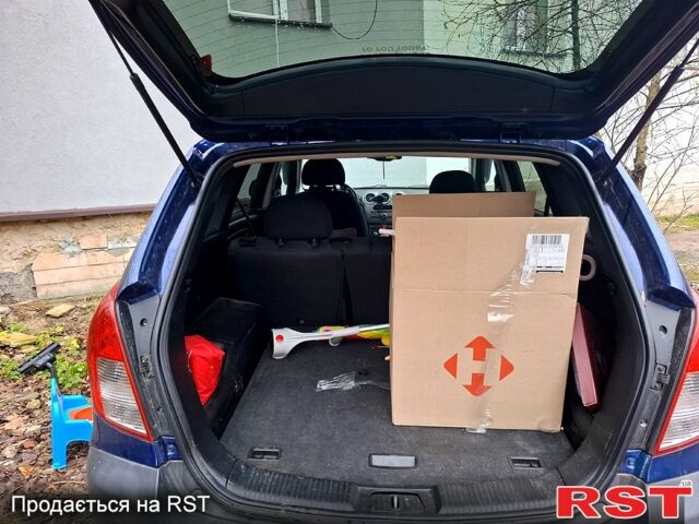 Синий Шевроле Каптива, объемом двигателя 2.4 л и пробегом 284 тыс. км за 9500 $, фото 9 на Automoto.ua