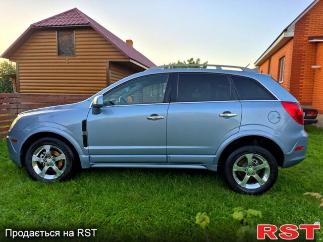 Синий Шевроле Каптива, объемом двигателя 2.4 л и пробегом 190 тыс. км за 9800 $, фото 3 на Automoto.ua