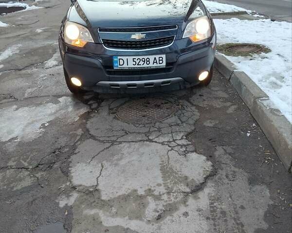 Синий Шевроле Каптива, объемом двигателя 2.38 л и пробегом 209 тыс. км за 12000 $, фото 4 на Automoto.ua
