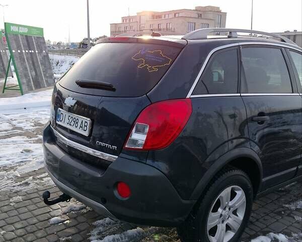 Синий Шевроле Каптива, объемом двигателя 2.38 л и пробегом 209 тыс. км за 12000 $, фото 19 на Automoto.ua