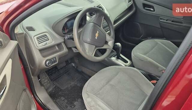 Червоний Шевроле Кобальт, об'ємом двигуна 1.49 л та пробігом 79 тис. км за 9500 $, фото 15 на Automoto.ua