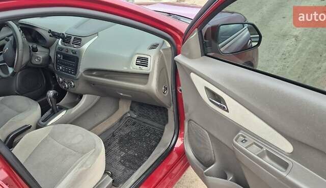 Червоний Шевроле Кобальт, об'ємом двигуна 1.49 л та пробігом 79 тис. км за 9500 $, фото 8 на Automoto.ua