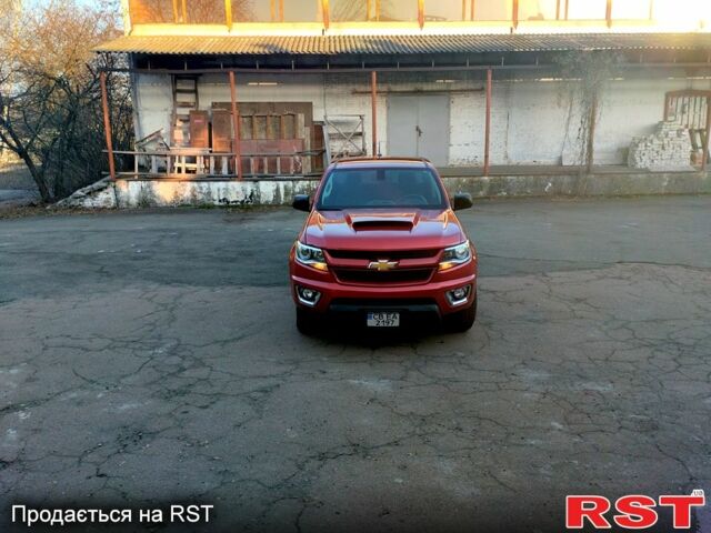 Красный Шевроле Колорадо, объемом двигателя 3.6 л и пробегом 108 тыс. км за 26000 $, фото 1 на Automoto.ua