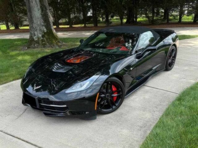 Черный Шевроле Корвет, объемом двигателя 6.2 л и пробегом 132 тыс. км за 24000 $, фото 1 на Automoto.ua