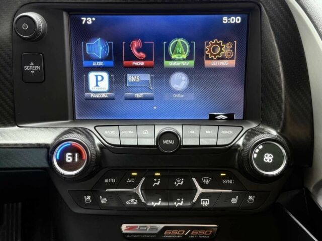 Черный Шевроле Корвет, объемом двигателя 6.2 л и пробегом 70 тыс. км за 16000 $, фото 7 на Automoto.ua