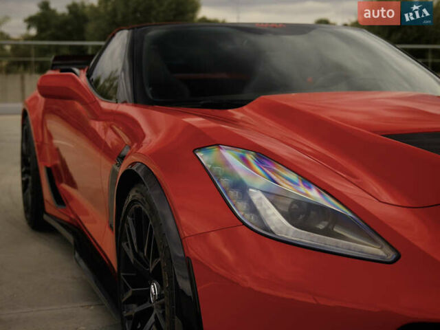Красный Шевроле Корвет, объемом двигателя 6.16 л и пробегом 26 тыс. км за 77777 $, фото 4 на Automoto.ua