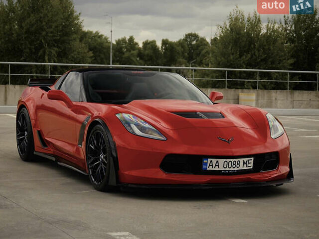 Красный Шевроле Корвет, объемом двигателя 6.16 л и пробегом 26 тыс. км за 77777 $, фото 1 на Automoto.ua