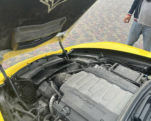 Желтый Шевроле Корвет, объемом двигателя 6.16 л и пробегом 110 тыс. км за 47777 $, фото 16 на Automoto.ua